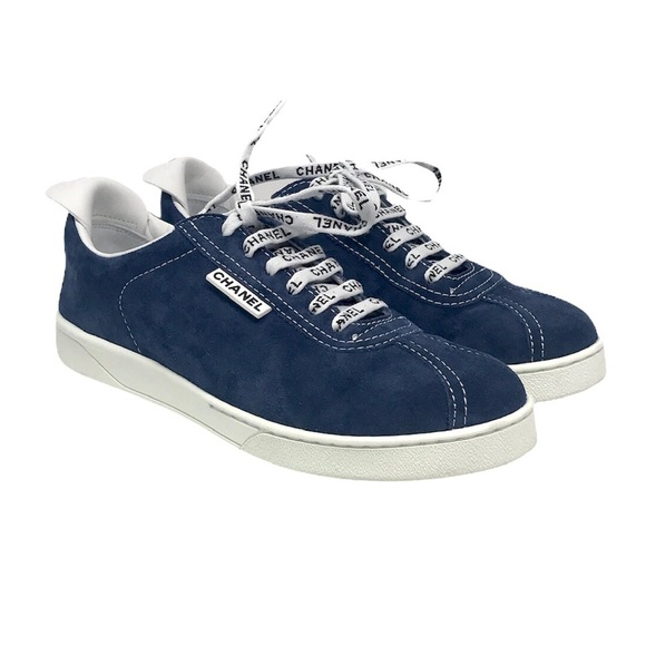 CHANEL Shoes - Chanel Cruise Suede Calfskin Low Top Sneakers